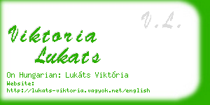 viktoria lukats business card